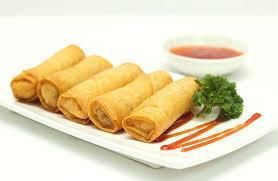 Vegetarian Egg Roll · Four pieces
