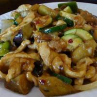 Spicy Jalapeno Chicken · Hot and spicy.