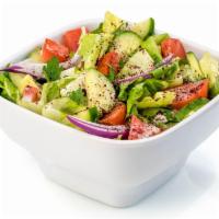 Side House Salad · Served house salad with Simply Mediterranean dressing. Vegetarian.