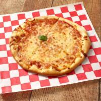 Neapolitan Pizza · Thin crust and plain cheese.