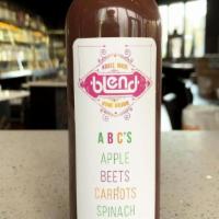 ABC’S · Apples, Beets, Carrots, and Spinach