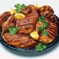 8 Pieces Chicken Meal · Whole chicken. Fire-grilled chicken with lemon garlic sauce or spicy cayenne lemon garlic sa...
