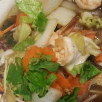 10. Mixed Vegetable Dish · Napa cabbage, cabbage, onion, bean sprout, broccoli, and carrot with light oyster sauce. Ser...