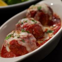 3 Maria’s Famous Meatballs · Freshly-ground USDA choice beef with fresh herbs and seasonings, handmade in-store daily, to...