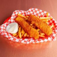 2 Piece Cod Fish and Chips · 
