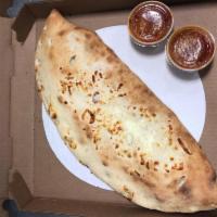 Build Your Own Calzone · Comes with 2 sides of marinara.