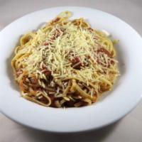 Pasta · Served with choice of pasta, sauce and protein.