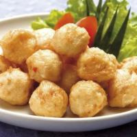 Fried Fish Balls · Deep fried fish balls served with sweet and sour sauce.