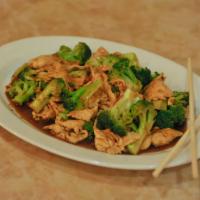Broccoli Chinese Entree · One of our popular entrees. ~ Your choice of protein and option of steamed/fried rice. ~ Com...
