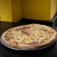 Hawaiian Pizza · Ham, pineapple and bacon. 