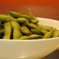 Edamame · Japanese salted soybeans. 