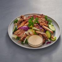 Chicken Salad · Salad w/ Grilled Chicken includes our very own salad dressing.
