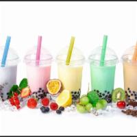 Bubble Tea · Bubble teas are fun, fruitilicious, slushy drink blended with your choice of flavor and chew...