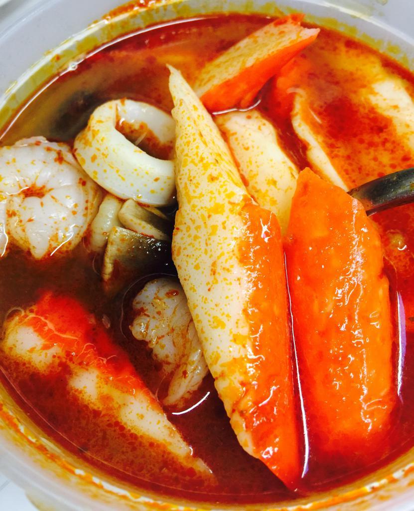 Seafood Tom Yam Soup · 