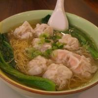 N2. Wonton Noodle Soup 云吞（馄饨）汤面 · Savory wonton wrappers with delicious pork, shrimp and mushroom