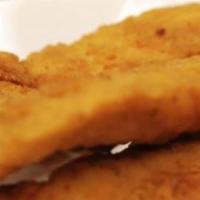 Chicken Tenders · All white meat, lightly breaded and fried to a golden brown.