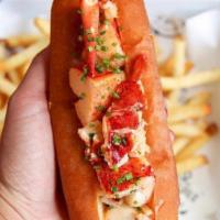 Lobster Roll Sandwich · Served with choice of side.