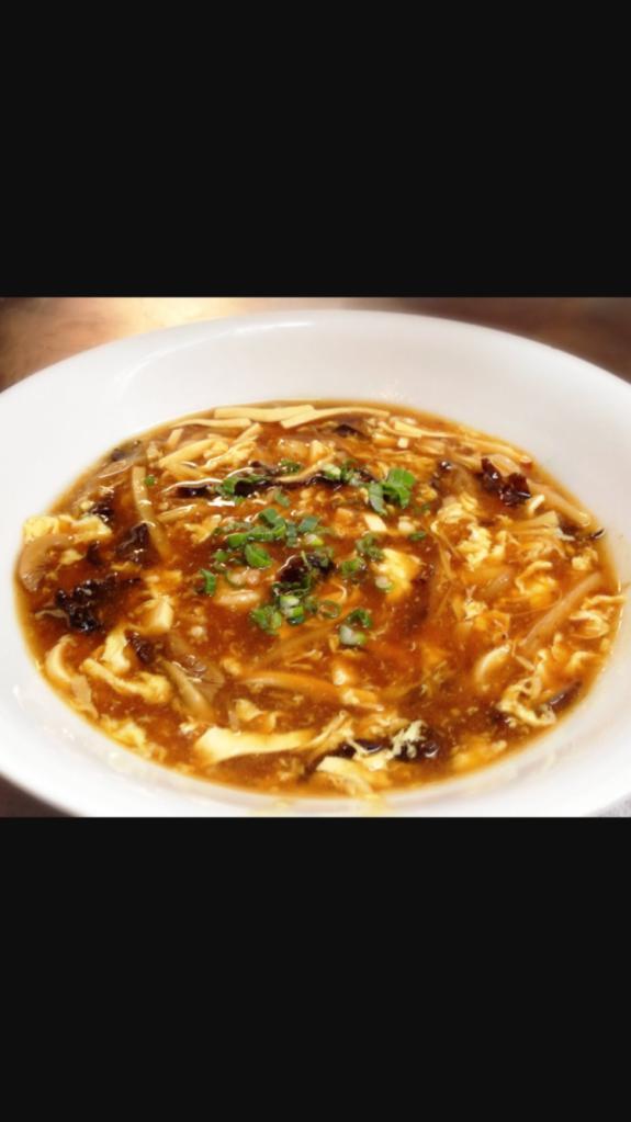 17. Hot and Sour Soup · With crispy noodle. Hot and spicy.
