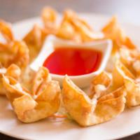 Crispy Crab Rangoon · fried wonton, with crab meat and cheese inside