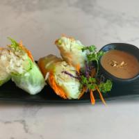 SALAD ROLLS · 2 pieces. Served with peanut sauce or sweet chili sauce. 