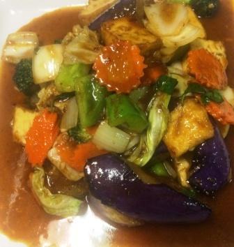 Garlic and Pepper · Sauteed meat of choice with garlic and black pepper sauce. Served with steamed vegetables.