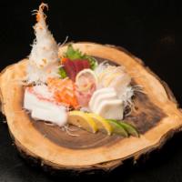2. Sashimi Combo · 18 pieces of assorted sashimi and bowl rice.