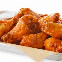15 Traditional Wings · With up to 3 different sauce or seasoning options. Fresh, award-winning and authentic Buffal...