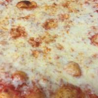 * Cheese Pizza · We serve New York style crust or the thinner Neapolitan style crust made the artisan way, fr...