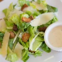 Caesar Salad · Romaine, croutons, parmigiano reggiano, and Caesar dressing.