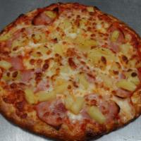 Hawaiian Special Pizza · Canadian style bacon and pineapple.