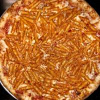 PENNE ALLA VODKA PIE · Penne Pasta with our delicious homemade vodka sauce topped off with grated parmesan cheese a...