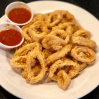 FRIED CALAMARI · Generous portion battered and dipped in our delicious bread crumbs and fried to perfection. ...