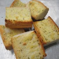Garlic Bread · Served with side of marinara sauce.