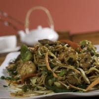 Special Lo Mein · Mandarin lo mein with your choice of chicken, beef, pork or vegetables. 