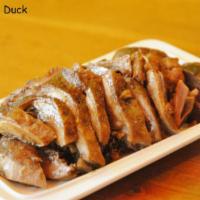 A4. Chef's Duck · Braised in chef's special sauce.
