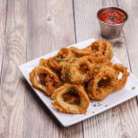 Fried Calamari · Lightly dusted and served with marinara.