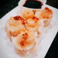 5 Piece Shumai · Steam dumpling filled with shrimp. Served with our homemade ginger sauce.