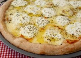 Bianca Pizza · White. Ricotta, mozzarella, Parmigiana, provolone cheese with garlic and olive oil.