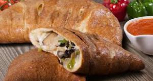 Basica Calzone · Mozzarella and ricotta. Includes sauce on the side.
