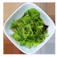 Seaweed Salad · Lightly seasoned mixed seaweed salad with baby mixed greens. Vegetarian .