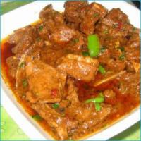 Chicken Korma · Hyderabadi regional special chicken, cooked with yoghurt, cream and cashews.