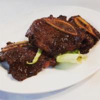 Grilled Korean Style Beef Short Ribs · 