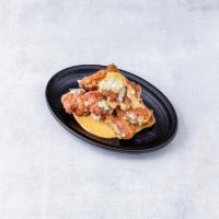8 Patrizia's Special Buffalo Wings · With crumbled blue cheese.