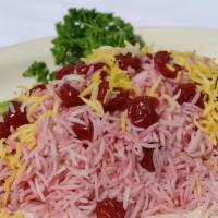 Sour Cherry Specialty Rice · Albaloo. Sour cherry, sweet and sour with rice.