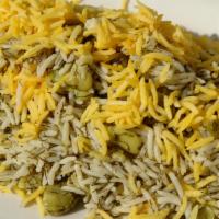 Lima Bean Specialty Rice · Baghali Polo. Lima beans and rice seasoned with fresh dill.