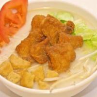 Noodle Soup Home Made Fish Nuggets · A MSG free, home-made clear fish soup serve with rice noodles, fish-meats, tofu, fish-cake, ...