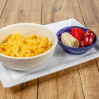 Kid's Mac & Cheese · Served with Go-Gurt and choice of side.