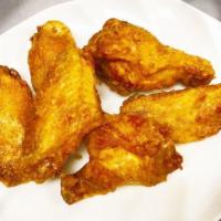 6. 6 Fried Chicken Wings · 