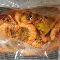 Shrimp · Price is per pound! Tossed in a bag with your choice of seasoning and spice level. Includes ...
