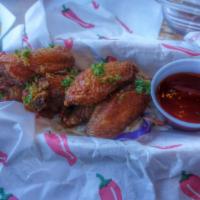 Fried Chicken Wings · Deep Fried Chicken Wings! (6 Pieces)